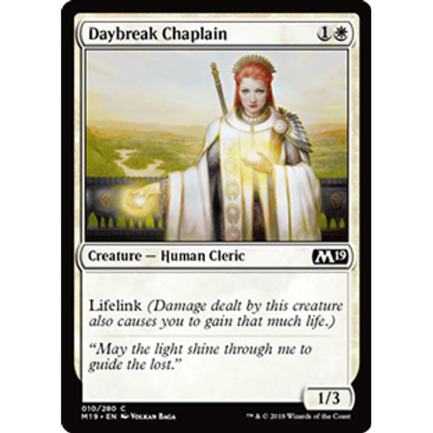 Daybreak Chaplain - M19 - C 