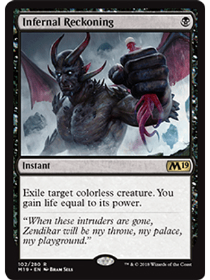 Infernal Reckoning - M19 - R 