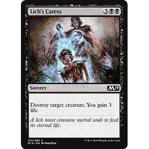 Lich's Caress - M19 - C 