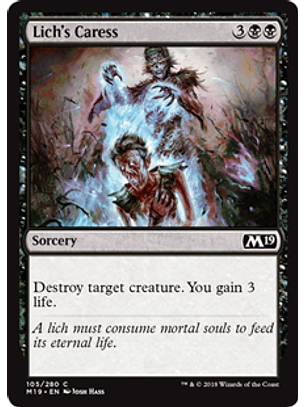 Lich's Caress - M19 - C 