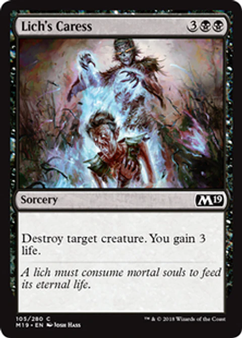 Lich's Caress - M19 - C 