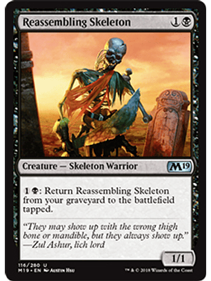Reassembling Skeleton - M19 - U