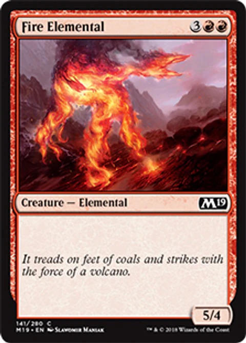 Fire Elemental - M19 - C 