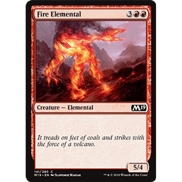 Fire Elemental - M19 - C 