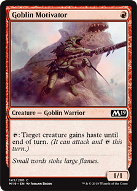 Goblin Motivator - M19 - C