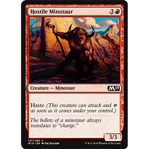 Hostile Minotaur - M19 - C 