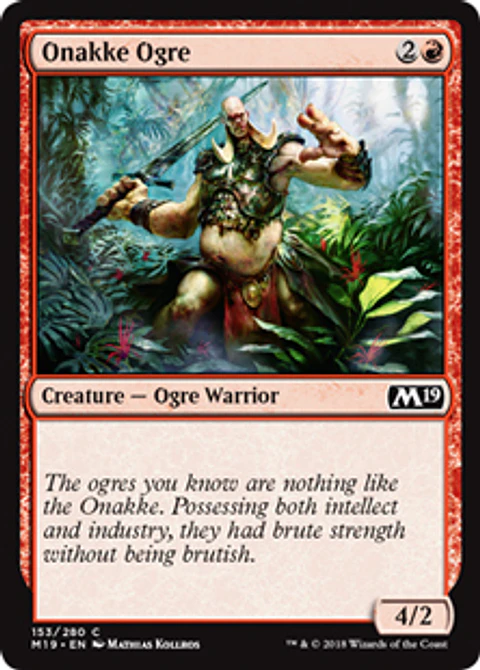 Onakke Ogre - M19 - C 