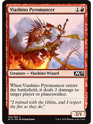 Viashino Pyromancer - M19 - C 