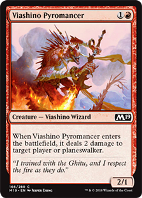 Viashino Pyromancer - M19 - C 