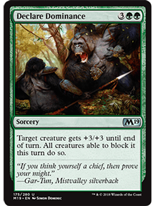 Declare Dominance - M19 - U