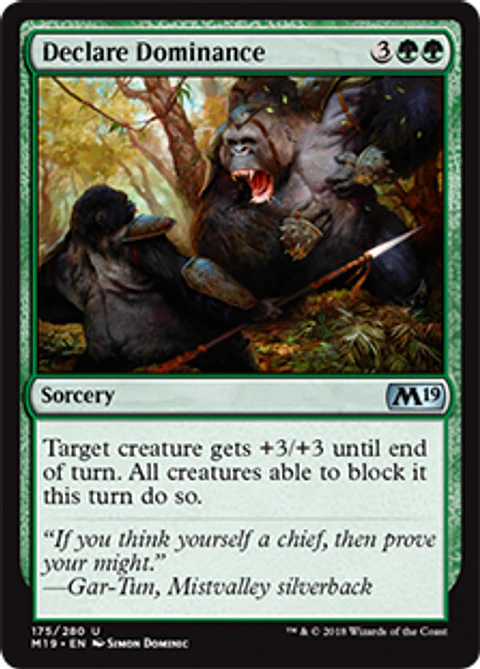 Declare Dominance - M19 - U