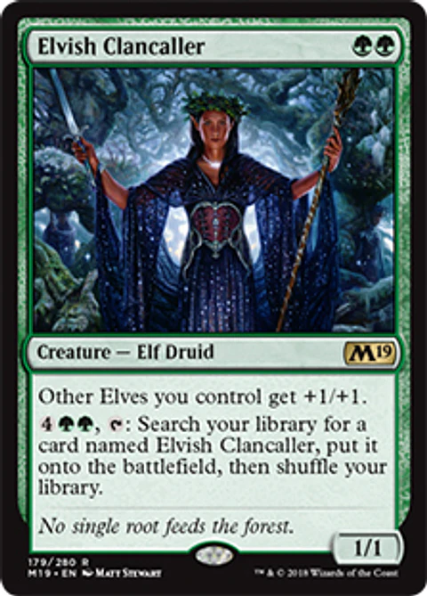 Elvish Clancaller - M19 - R 