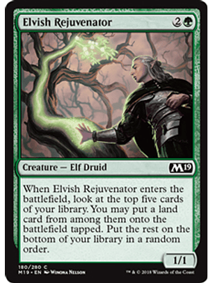 Elvish Rejuvenator - M19 - C
