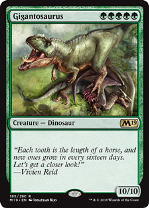 Gigantosaurus - M19 - R 