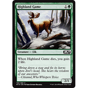 Highland Game - M19 - C 