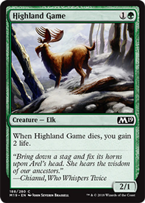 Highland Game - M19 - C 