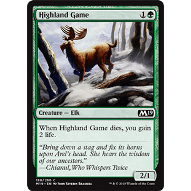 Highland Game - M19 - C 