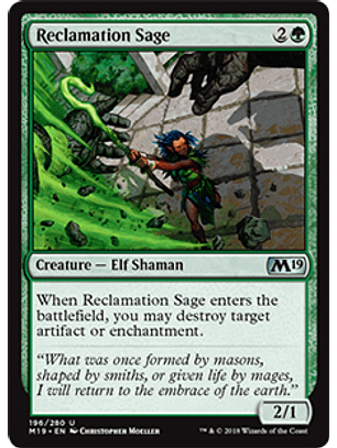 Reclamation Sage - M19 - U 