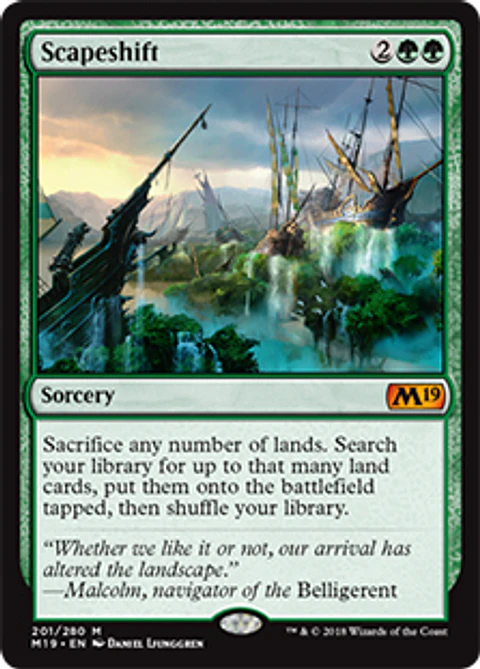 Scapeshift - M19 - M