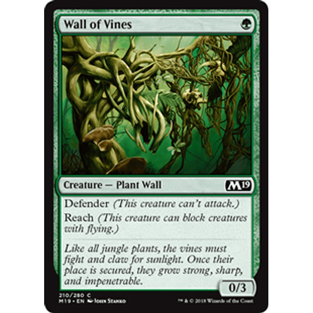 Wall of Vines - M19 - C 