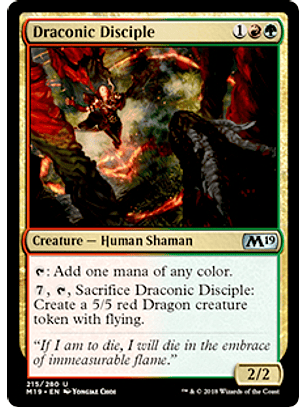 Draconic Disciple - M19 - U 