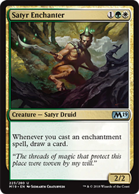 Satyr Enchanter - M19 - U