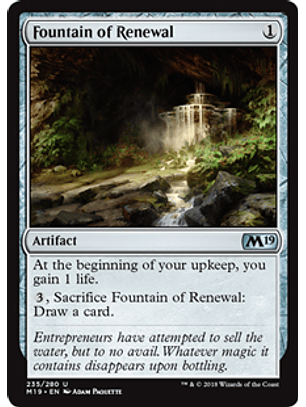 Fountain of Renewal - M19 - U 