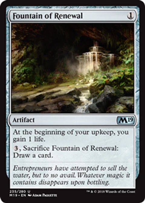 Fountain of Renewal - M19 - U 