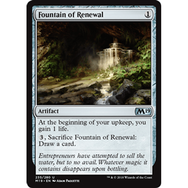 Fountain of Renewal - M19 - U 