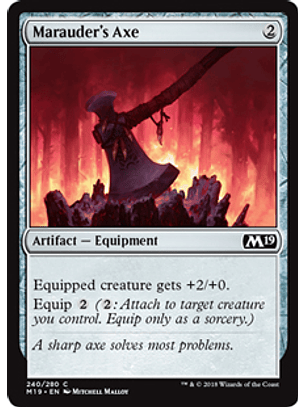 Marauder's Axe - M19 - C 