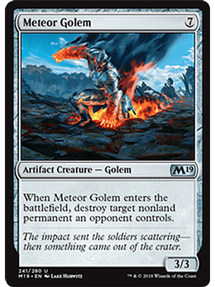 Meteor Golem - M19 - U 
