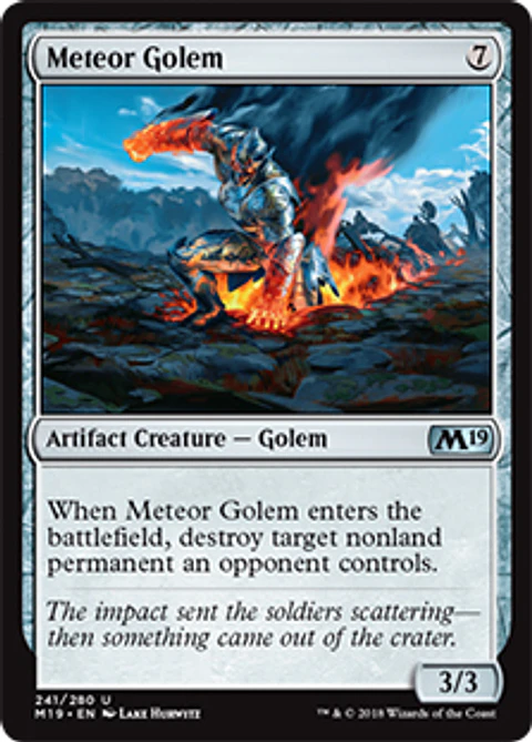 Meteor Golem - M19 - U 