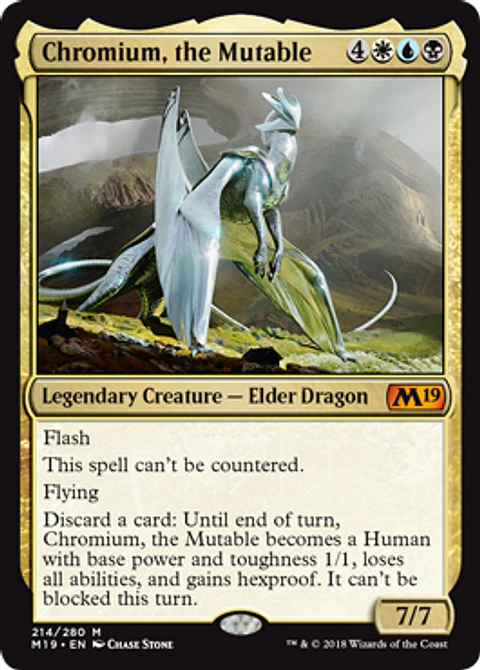 Chromium, the Mutable - M19 - M 
