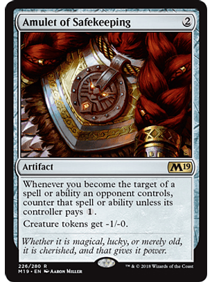 Amulet of Safekeeping - M19 - R