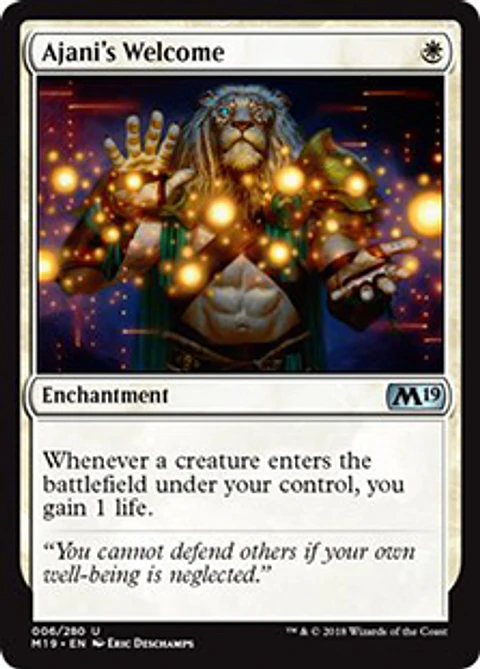Ajani's Welcome - M19 - U 