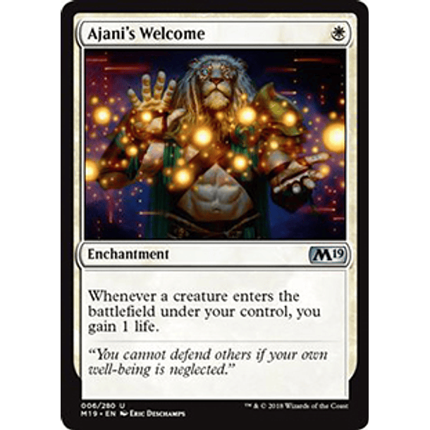 Ajani's Welcome - M19 - U 