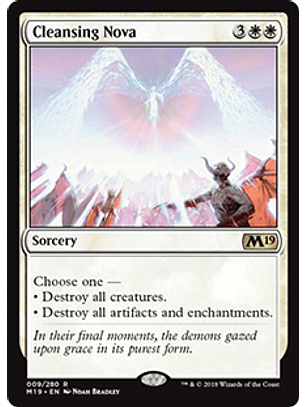 Cleansing Nova - M19 - R 