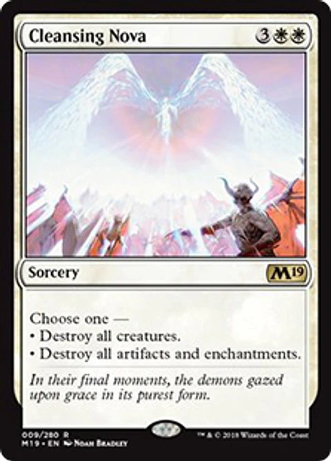Cleansing Nova - M19 - R 