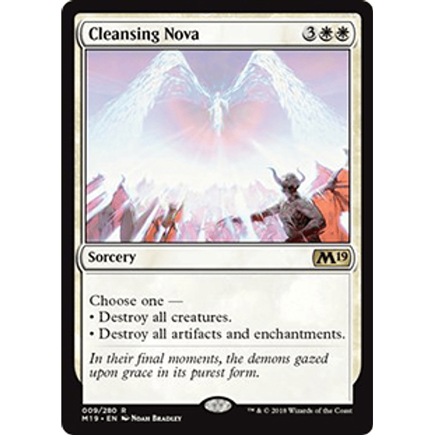 Cleansing Nova - M19 - R 