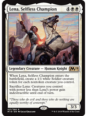 Lena, Selfless Champion - M19 - R 