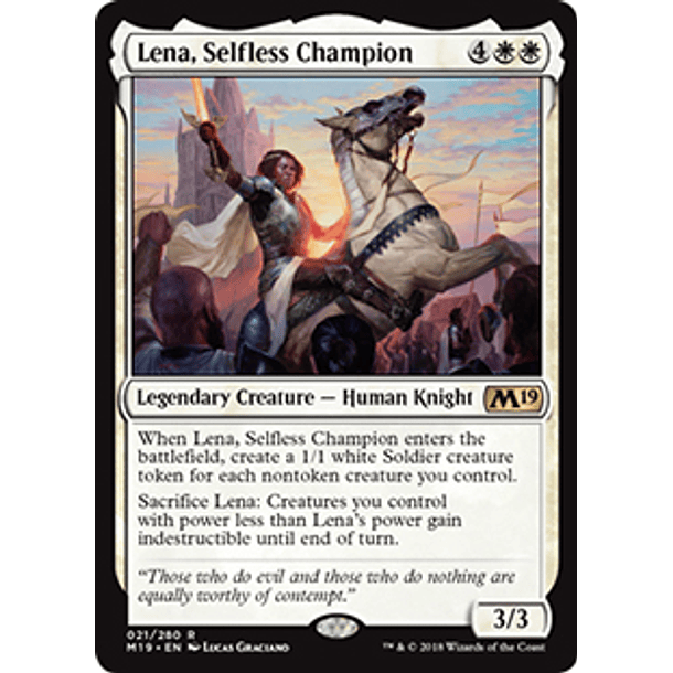 Lena, Selfless Champion - M19 - R 