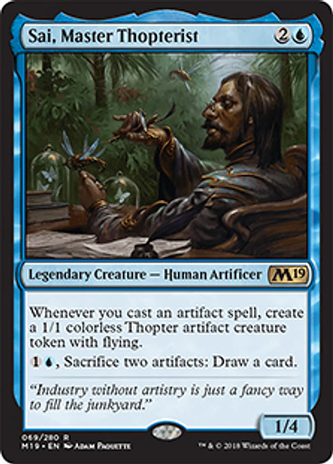 Sai, Master Thopterist - M19 - R 