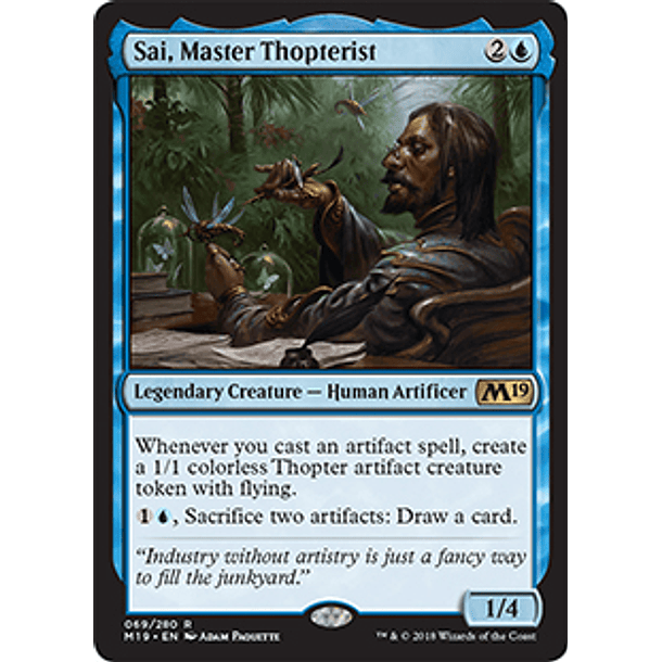 Sai, Master Thopterist - M19 - R 