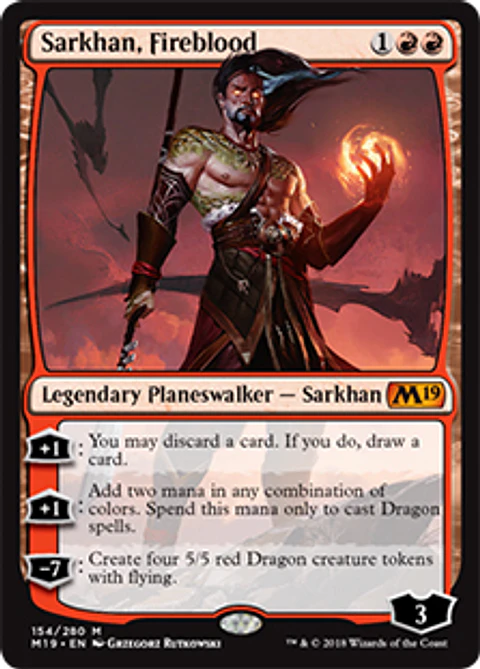 Sarkhan, Fireblood - M19 - M