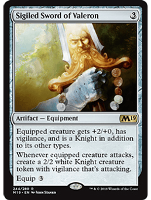 Sigiled Sword of Valeron - M19 - R 