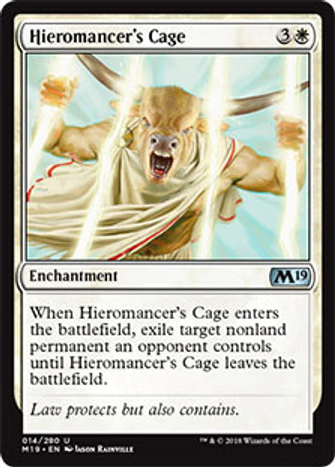 Hieromancer's Cage - M19 - U 