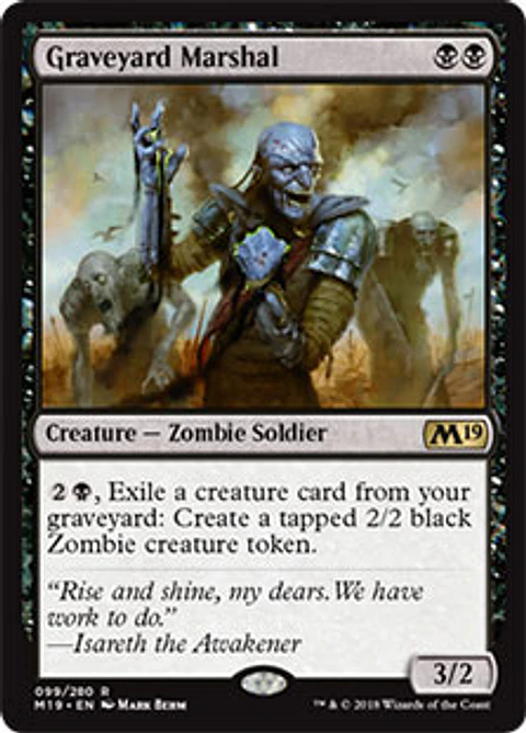 Graveyard Marshal - M19 - R 