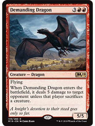 Demanding Dragon - M19 - R