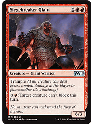 Siegebreaker Giant - M19 - U 