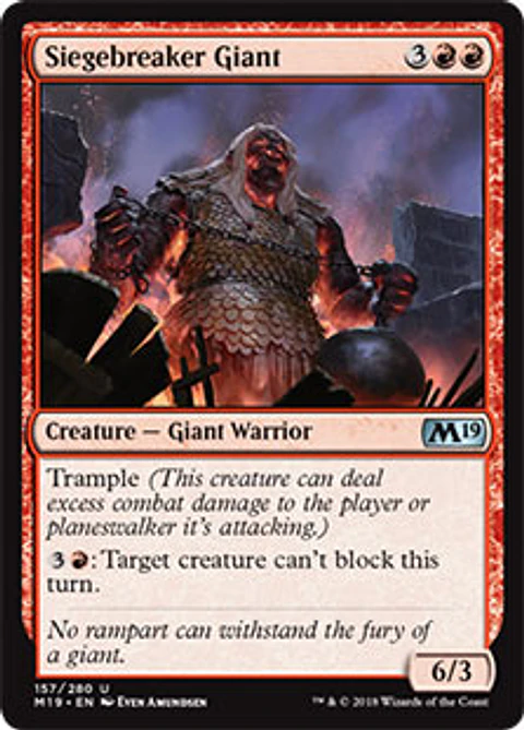 Siegebreaker Giant - M19 - U 